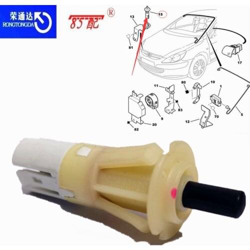 Engine light switch 636650 For Peugeot 206/307/405/406 For Citroen C4/C4 Picasso Alarm Switch / Courtesy Light Switch