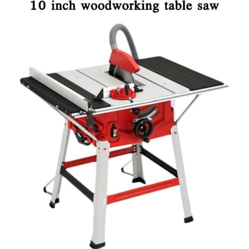 Multifunctional Woodworking Sawing Machine 10 Inch Woodwork Table Saw Panel Machine Electric Miter Circular Angle Sawing Machine