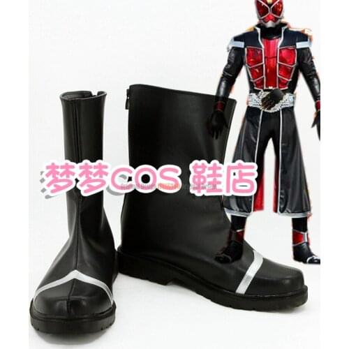 Kamen Rider Wizard Anime Characters Shoe Cosplay Shoes Boots Party Costume Prop