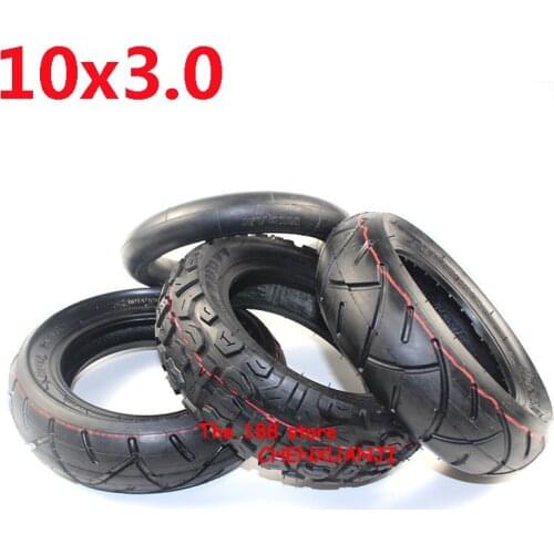 High quality10x3.0 Tire Inner and Outer Tyre for Electric Scooter Zero 10x Dualtron KuGoo M4 Upgrade10 Inch 255x80 Off Road Tire