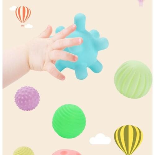 Textured Multi-ball Suit, Tactile Sensory Ball, Baby Grip Ball, Sensory Ball XXFE