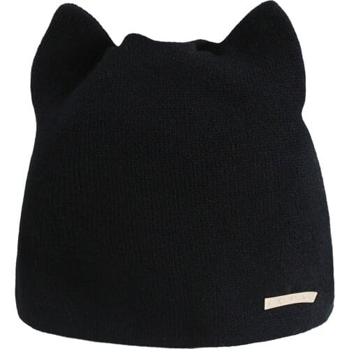 Warm Cat Hats Earmuffs Hat Women Autumn And Winter Beanie Hat Russian Caps шапка зимняя женская Hip Hop Winter Hats женские зимо