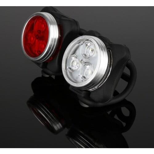 Bike Light Bicycle Taillight Waterproof USB Charge Bicycle Cycling Lights Mountain Safety Bike Warning Waterproof lamp