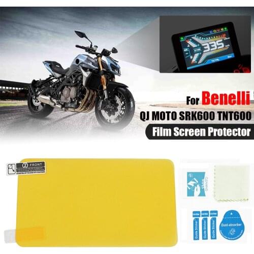 For Benelli QJ MOTO SRK600 TNT600 SRK TNT 600 2020-ON Motorcycle Cluster Scratch Protection Film Screen Protector Accessories