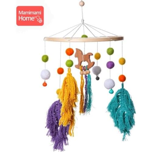 1PC Baby Rattles Crib Mobiles Toy Baby Play Gym BPA Free Food Grade Bed Bell Infant Musical Hanging Rattle Educational Toys Gift
