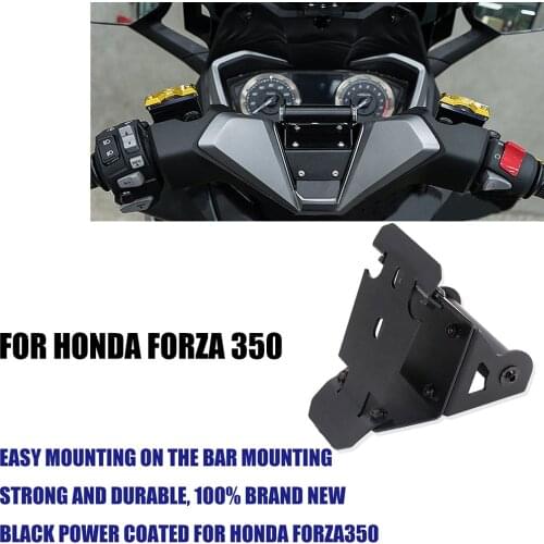 12MM 22MM Front Mobile Phone Bracket Smartphone Holder GPS Plate Bracket Support Navigation Stand Bracket For Honda Forza 350