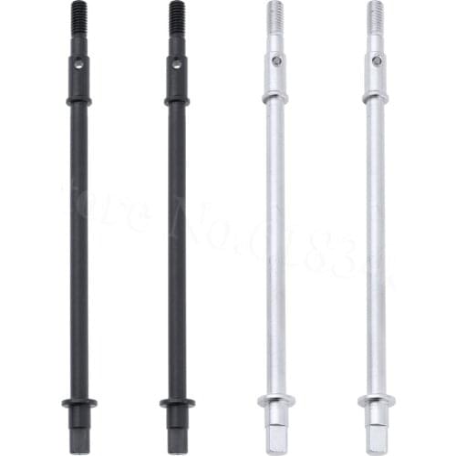 2-Pack Straight Rear Axle Drive Shaft Dogbone for 1/10 Axial SCX10 RC Rock Crawler Car