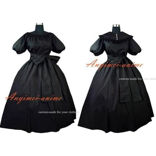 Elegant Gothic Punk Medieval Victorian Gown Ball Outfit Dress Cosplay Costume Custom-made[G563]