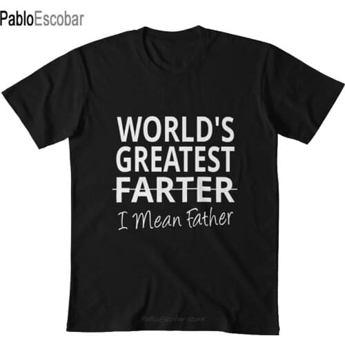 Worlds Greatest Farter I mean Father T shirt worlds greatest greatest fart farter farting father dad daddy fathers day funny