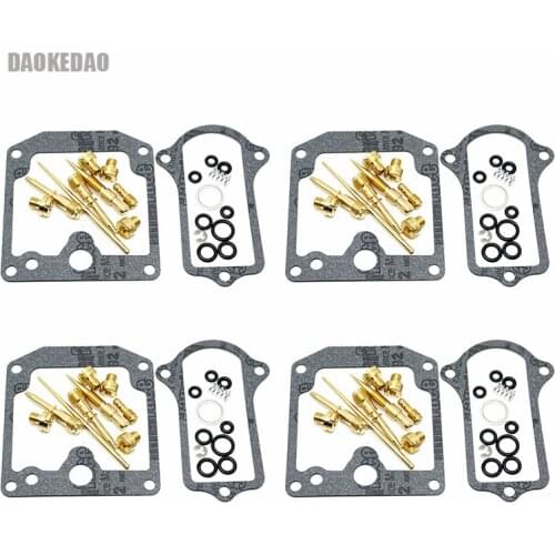 For Kawasaki KZ900 KZ 900 Z1 Carburetor Repair Kit Carb Rebuild Set Main Pilot Jets Float Needle Gaskets Fit Mikuni VM26SS Parts