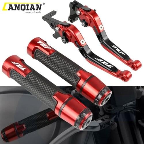 Motorcycle Adjustable Folding Brake Clutch Levers Handlebar Hand Grip FOR YAMAHA YZF R1 YZFR1 2004-2014 2013 2012 2011 2010 2009