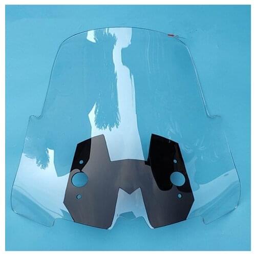 NEW Versys 650 1000 Motorcycle Accessories Black and transparent Windshield For KAWASAKI Versys650 Versys1000 2015-2018 16 17