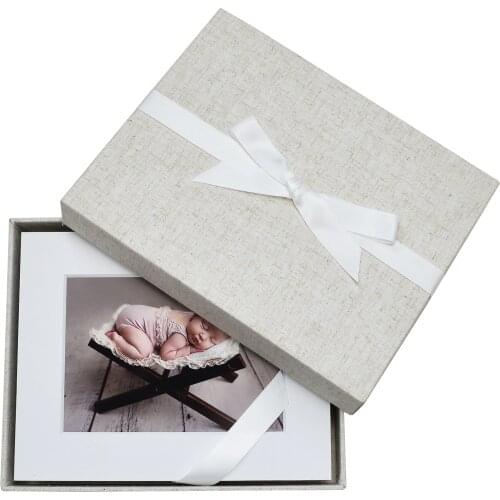 Print/Linen Folio Presentation Box for mat print or Photo Album