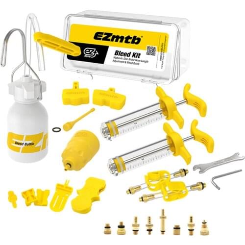 Universal Bicycle Hydraulic Disc Brake Oil Bleed kit For Shimano Magura Hope Tektro Sram Avid Mula Hayes Bike Brake Repair Tools