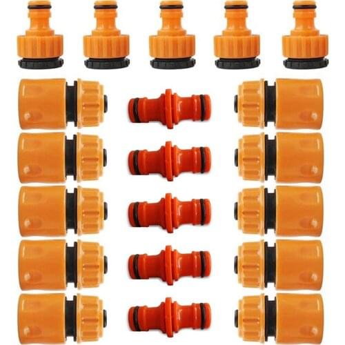 20 Pieces Of Garden Hose Connector Set Garden Hose Quick Connect Connector *100% Brand New And High Quality