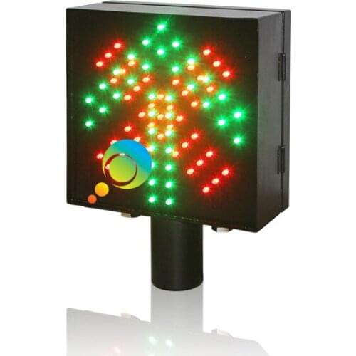 High quality 200mm toll station stop go red cross green arrow traffic signal light