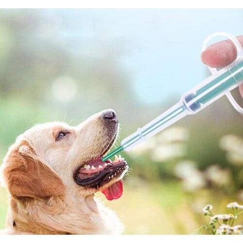 1PCS Pet Syringe Tablet Pill Gun Piller Push Dispenser Medicine Water Milk Syringe Dog Cat Tube Feeder Tools Dog Accessories