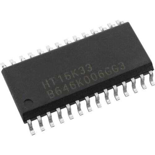 10PCS HT16K33 VK16K33 28SOP LED driver IC