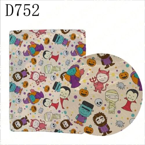 10pcs 9.5*12.5CM ice cream printed sealed shaker sleeve pouch to DIY shaker bow D752