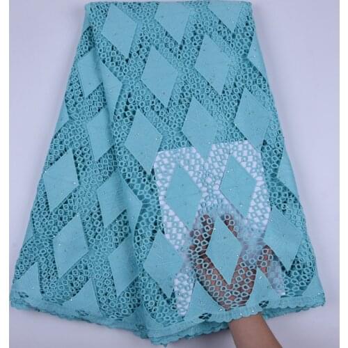 Kalume Latest Hollow Out African Guipure Cord Lace Red Bridal Nigerian Water Soluble Cord Lace Fabric With Stone For Party F1708