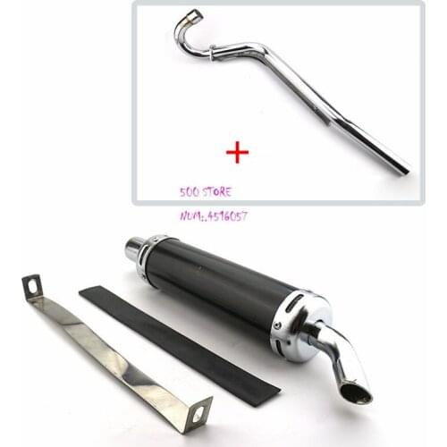 Motorcycle Exhaust Modified Pipe Slip-on Aluminum alloy Motorcycle modified exhaust pipe For two-stroke Dirt Pit Bike ATV28mm