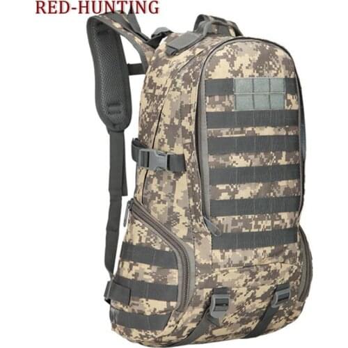 35L Tactical Daypack Military Backpack Gear MOLLE Student School Bag Assault Pack Rucksack For Hunting Camping Trekking Travel