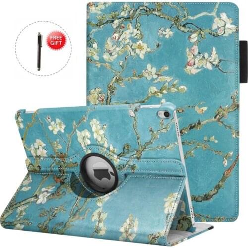 360 Degree Rotating Case for iPad Air3 10.5" 2019 Stand Protective Cover for iPad Air 3rd iPad Pro 10.5" 2017 Auto Sleep/Wake