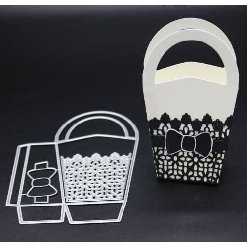 YINISE 1644 Lace Package Metal Cutting Dies For Scrapbooking Stencils DIY Album Cards Decoration Embossing Folder Die Cuts cut