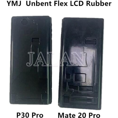 YMJ LCD & OCA Rubber Mat Glass LCD OCA Laminating Touchscreen For Huawei p30pro p40pro mate20pro Replacement Repair