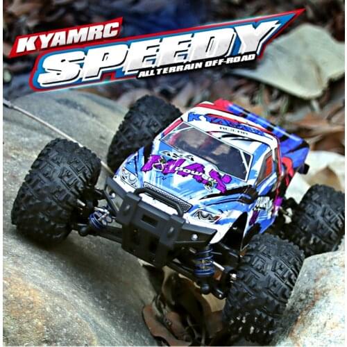 1:18 RC Car KYAMRC KY-2819A All Terrain 4WD Off-Road Remote Control Crawler Truck 2.4GHz 35KM/H High Speed Racing Vehicle Gift