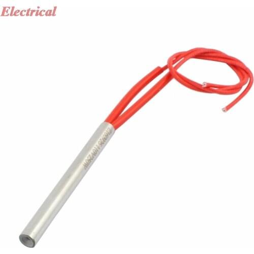 1PC AC 110V 250W 8mm x 80mm Single Head Stainless Steel Cartridge Heating Heater