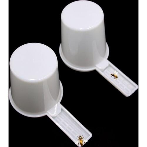 1PCS Beekeeping Bee Farm Tools Feeders Plastic Honey Feeder Feeding Watering Drinking Drinkers Bees Tools Water Waterer Supplies