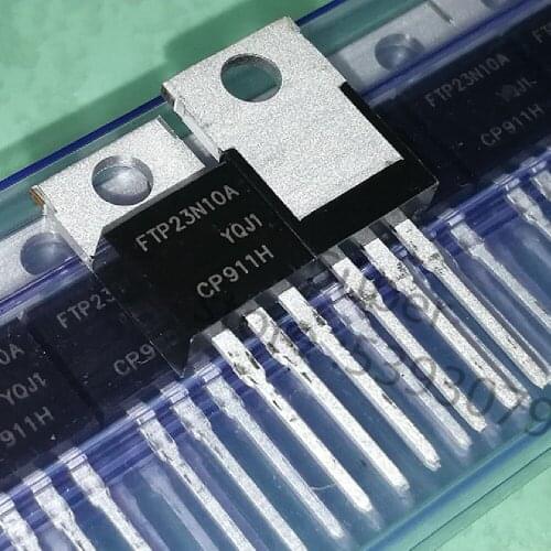 10 pcs/lote MOSFET FTP23N10A 57A100V TO-220 Transistor original nuevo
