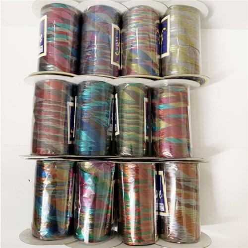 12colors variegated metallic bias tape 5/8" (15mm)X20Yards/Card handmade For DIY Garment Sewing And Trimming