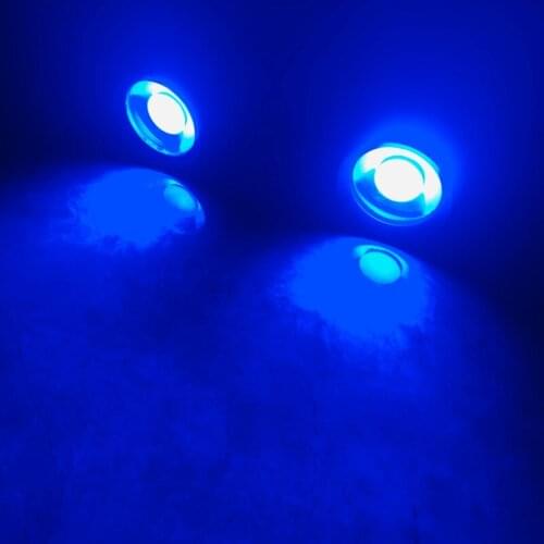 18W Led auxiliary car light Round Alloy Fog light Grille Aux eagle eye driving running headlamp DRL Replacement lamp IP68