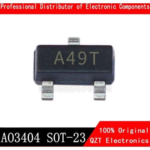 50pcs/lot AO3404 A49T SOT23 MOS FET N -channel 30V 5.8A spot Quality Assurance In Stock