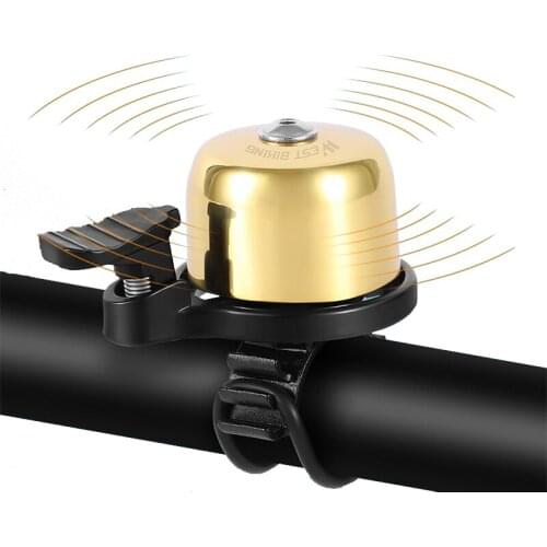 Mountain Road Bike Bell Ring Cycling Mini Metal Horn Bicycle Safety Warning Alarm Bell Outdoor Sport Protective Bike Accessories