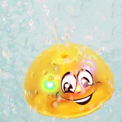 Bath Toys Spray Water Light Rotate with Shower Pool Kids Toys for Children Toddler Swimming Party Bathroom LED Light Toystokids