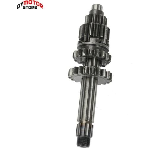 Motorcycle Transmission Gear Box Main Shaft Kit For YX140 YX150 YX160 YinXiang 140cc 150cc 160cc Engine Dirt Pit Bike KAYO BSE
