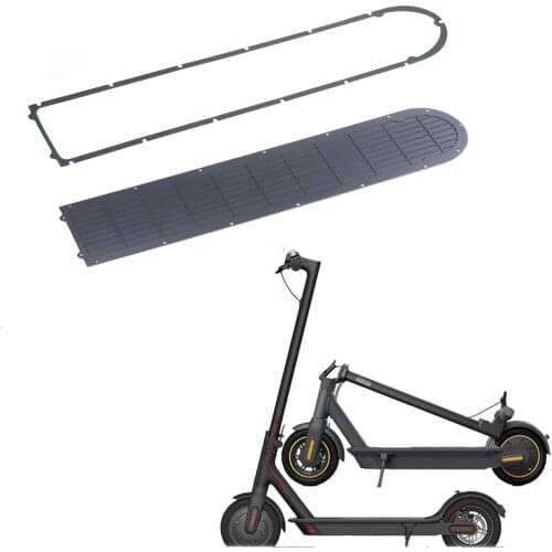 Scooter Bottom Battery Cover Compartment Plate With Sponge Sticker Waterproof Ring Seal for Xiaomi M365 Electric Skateboard