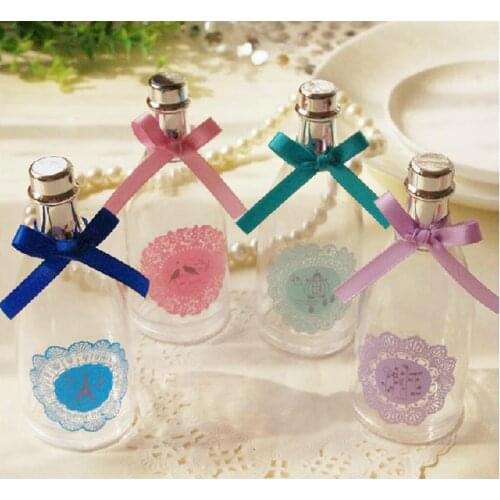 New Hot Sale 12x Fillable Champagne Bottles Decorative Wedding Party Decoration Baby Shower Event Favors Xmas Gifts