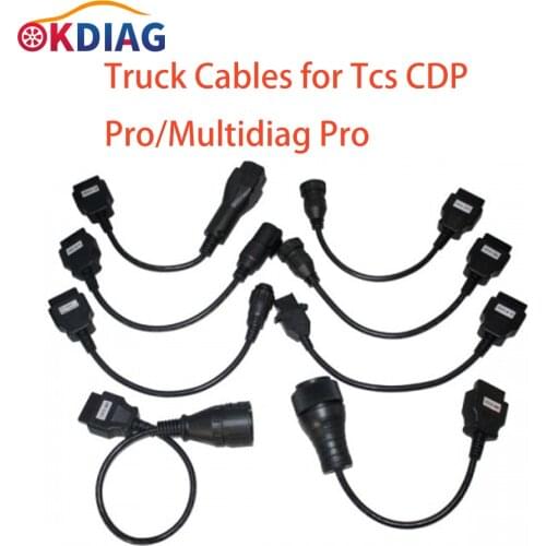 New Truck Cables for Tcs CDP Pro/Multidiag Pro OBDII OBD2 Cable Extension Cables Car Diagnostic Scanner Auto tool Adapter