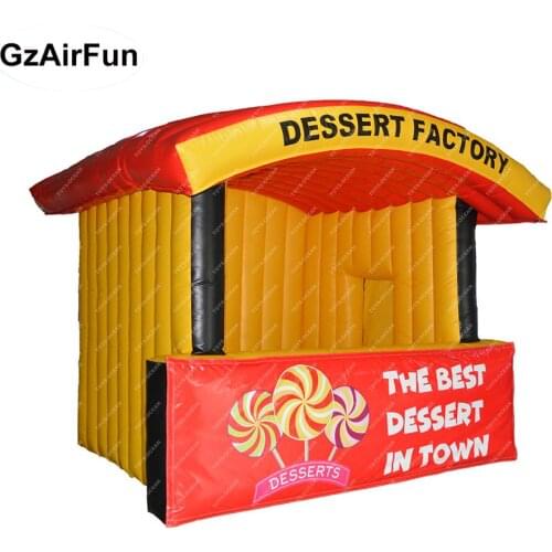 Newly designed inflatable dessert booth tent room promotion
