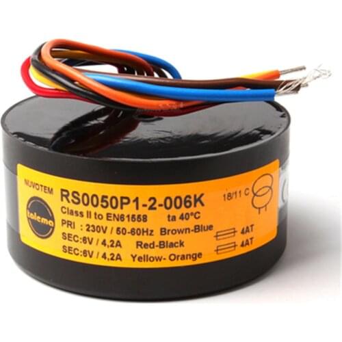 T-027 2* 6V 9V 12V 15V 18V 25V 50VA NEW Talema RS Nuvotem Sealing Toroidal Transformer 50W