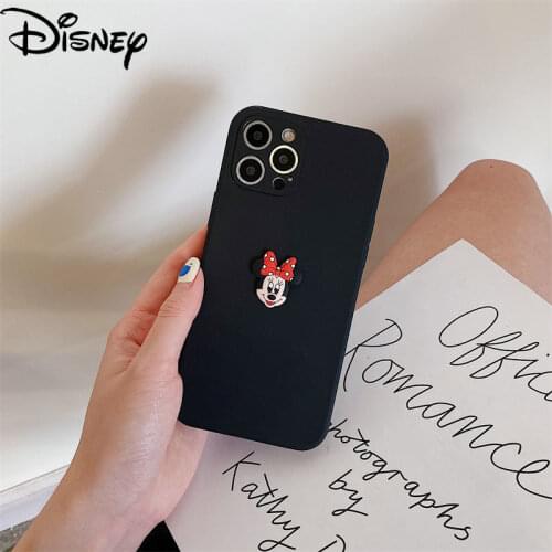Original Disney Cute Mickey iPhone 13/7/8P/X/XR/XS/XS MAX/11/12 /13Pro/12 minutes girl phone case cover