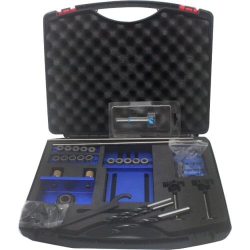 Premium Craftsman Wood Dowelling Jig Master Kit Set For Drilling 6,8 &10mm Dowel Holes and 15mm Cam Holes