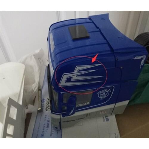 RC CAR Scania Truck Swallows Logo Roof Body Sticker Decals For tamiya Truck 1/14 Rc Scania R730 Highline Tractor Trailer