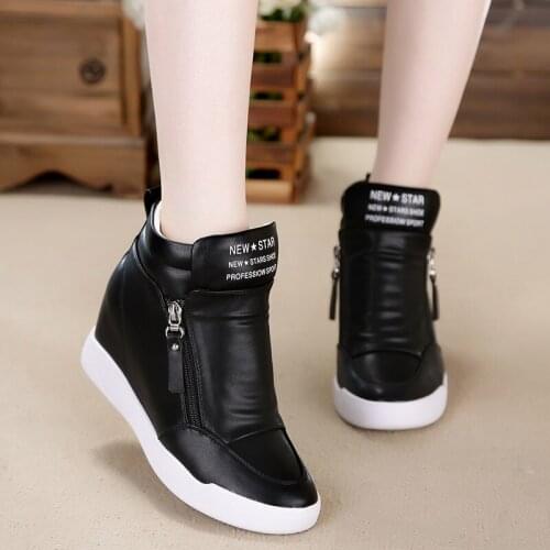 SXQINR Women's Wedge Ankle Boots