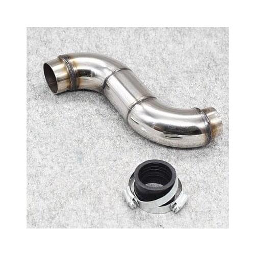 GY6 intake manifold pipe Stainless Steel Motorcycle Motorbike intake manifold pipe