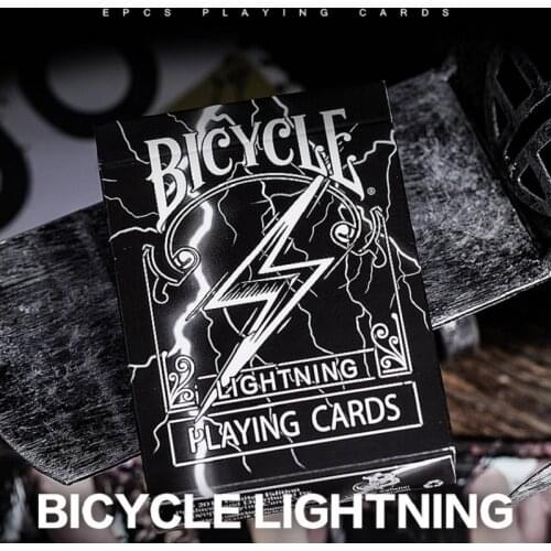 Bicycle Lightning Playing Cards Deck Poker Size USPCC Limited Edition Magic Card Games Magic Props Magic Tricks for Magician